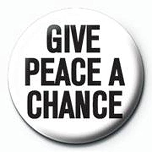 empireposter Fun - Give Peace a Chance - Ansteck Button Ø2,5 cm