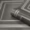 YöL Full Roll Silver Grey Textured Wood Panelling Effect Vinyl Wallpaper Metallic
