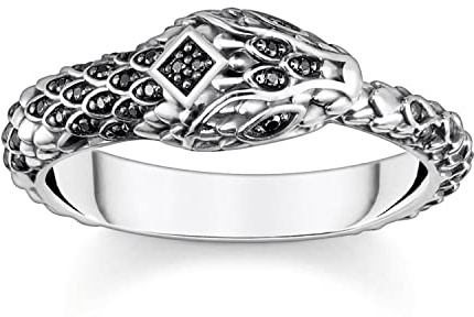 THOMAS SABO Damenring Silber Schlange TR2419-643-11-50 Ringgröße 50/15,9
