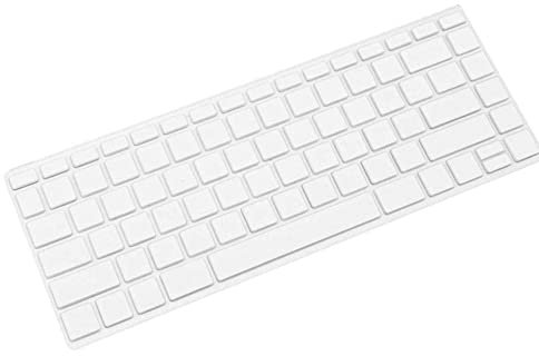 Funda protectora suave de silicona transparente resistente al agua para teclado HP Pavilion X360 14 pulgadas