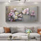 Sarah Duke 5D Diamond Painting XXL Bilder Set Vintage Blume Groß Diamant Malerei Stickerei Magnolie Vollbild Leinwandbilder Malerei Handarbeit für Erwachsene (120x60 cm)