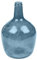 URBNLIVING Grand vase rond en verre recyclé coloré 4 l ou 8 l - Grand vase rond coloré - Décoration d'intérieur (4 l, gris)