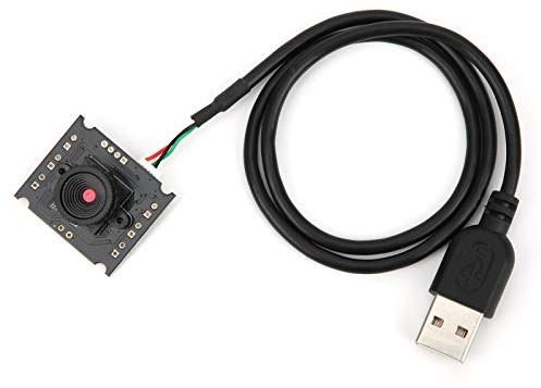 Watris Veiyi USB Kameramodul, Mini Kamera Board, HBV W202012HD, USB 2.0 Ausgang, Kompatibel mit WinXP/Win7/Win8/Win 10/OS X/Linux/Android (Manueller Fokus)