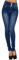 Damen Jeans High Waist Stretch Denim Jeanshosen für Damen Skinny Slim Fit Röhrenjeans Bleistiftjean Lässige Pant Strecken Schlank Stylische Hosen (Blau A2, L)