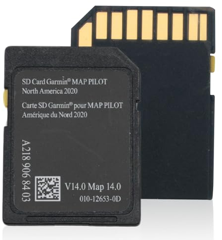 AUROLYNNE A2189068403 Navigation SD Card Fits for Mercedes Garmin Map Pilot B C E GLC 300 CLA 250 GLA 250 C300 SLC CLS CLA