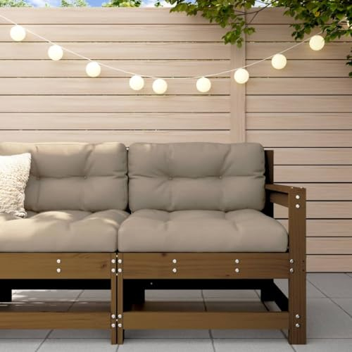 ZEYUAN Ecksofa Honigbraun Massivholz Kiefer, Sofas & Couches, Couch, Sofa Wohnzimmer, Sofa Für Jugendzimmer, Relaxsofa, Sofa Für Schlafzimmer, Polstersofa - 825502