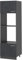 Vicco Armario para microondas R-Line, Hormigón Negro/Antracita, 60 cm
