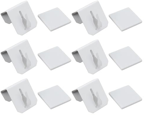 VGOL 20 Ganci Decorativi Per Finestre In Metallo Per Cornici Da 12-20 Mm