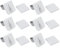 VGOL 20 Ganci Decorativi Per Finestre In Metallo Per Cornici Da 12-20 Mm