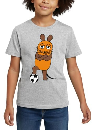 Die Sendung Mit Der Maus Mit Fußball Kinder T-Shirt