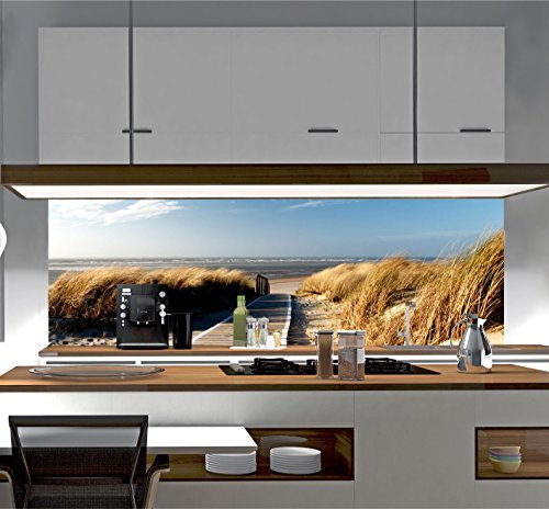 Küchenrückwand Spritzschutz Fliesenspiegel Wandbild Acrylglas SP1 Verschiedene Größen (120x50cm)
