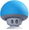 Enceinte Champignon Bluetooth pour Sony Xperia 1 Smartphone Ventouse Haut-Parleur Micro Mini (Bleu)