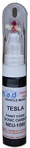 TOUCH UP PAINT PEN TESLA SONIC CARBON NEU-106E ALLOY WHEEL REPAIR PAINT BRUSH CURBING (JUST PAINT)