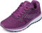 WHITIN Scarpe da Sport Donna Traspirante Frau Fitness Trekking Running Jogging Basse Sneakers Scarpe da Ginnastica Viola 37
