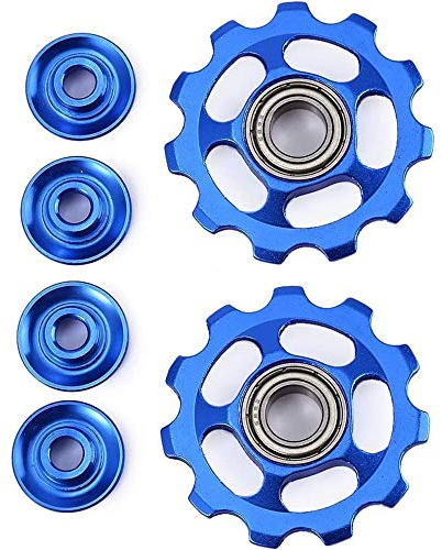 Lhbfcy Aluminium Schaltwerk Riemenscheibe Blau Mountainbike Rennrad