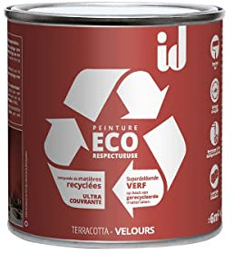 PEINTURE ECO RESPECTUEUSE VELOURS TERRACOTTA 500ML - ID Paris