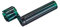 Ortega Guitars String Winder Deluxe, Verde Trasparente