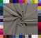 0,5m Baumwoll-Jersey uni 8% Elasthan Baumwollstoff elastisch Meterware Jersey-Stoff Oeko-Tex Kl 1, Farbe:taupe