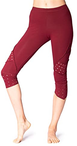 PANASIAM Akali Leggings 3/4 (1401) S in Bordeaux