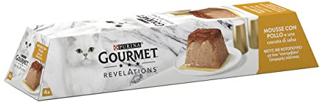 GOURMET Revelations Cibo Umido per Gatti Adulti Mousse 24 Confezioni da 57g | Mousse con Pollo