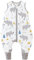 Chilsuessy Winter Baby Sleeping Bag with Feet 2.5 TOG Warm Baby Sleep Sack with Legs 100% Cotton Toddler Wearable Blanket Walker Sleep Sack for Boys and Girls, Cute rhino, 100cm/4-5 Years