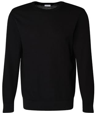 Seidensticker Herren Regular Fit Pullover Rundhals Pullover Sweater (1er Pack)