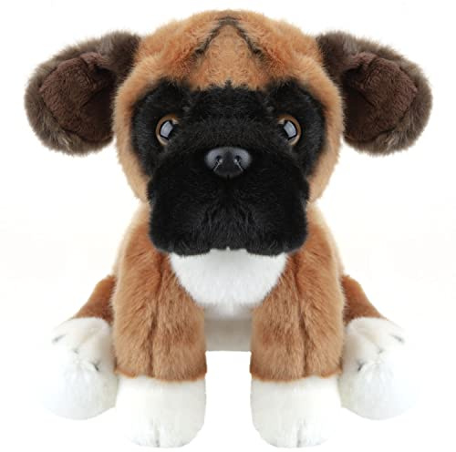 VFM - Boxer Dog 30cm Plush Lifelike Toy - Natural World Collection