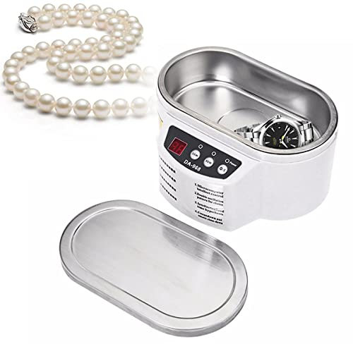 BrightFootBook 500ML Ultrasonic Cleaner Bath For Cleaning Jewelry Glasses Circuit Board, Intelligent Control 30/50W Mini Home Convenient Ultrasonic Cleaning Machine