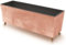 Blumenkasten Blumentopf Blumenkübel mit Füßen Breite 77cm Pflanzkübel mit Pflanzeinsatz Case N Beton Optik Beine Pflanzschale (Terrakotta Beton)