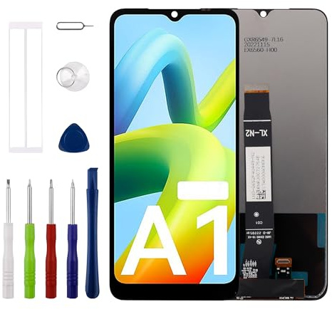 Duotipa Display LCD Display Digitizer Assembly per Xiaomi Redmi A1 Redmi A1+ Xiaomi Redmi A2 Redmi A2+ 6.52 con kit di strumenti di riparazione tecnica.