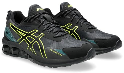 Asics Gel-Quantum 180 LS, Sneaker Uomo, Nero Neon Lime, 49 EU