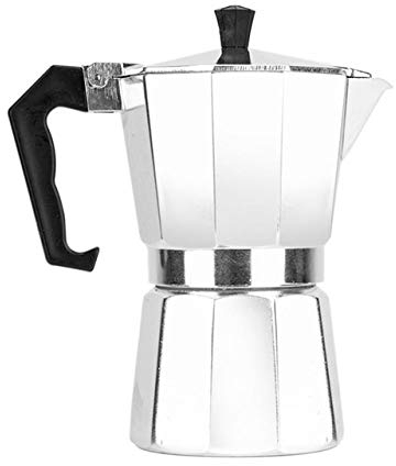 Coffee Pot Coffee Pot Coffee Maker Red Heart Printed Aluminum Alloy Moka Pot Espresso Mocha Coffee Pot Kit Latte Percolator Filter (Color : Light Yellow) (Light Yellow) Interesting