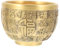 Alipis Bol En Laiton Pur Doré Petit Bassin De Fortune DéCoration De Bureau Bol Au TréSor Chinois Ornement De Table Compact Et éLéGant