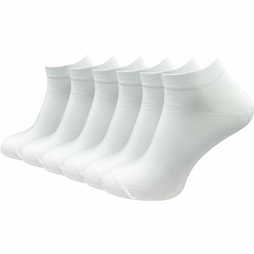 GAWILO Sneaker Socken (6 Paar) | Blickdichte, bunte Socken mit hohem Baumwollanteil sind atmungsaktiv | Ohne drückende Naht über den Zehen