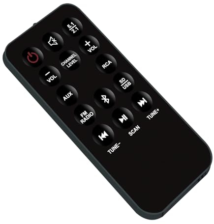 ROLLGAN Z607 Télécommande remplacée Convient pour Logitech Z607 5.1 Surround Sound Speaker