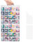 Winter Shore Durchsichtiger Kleinteile Organizer & Aufbewahrung Bastelmaterial mit 8 Ebenen & Etiketten - Stapelbarer Plastik-Bastelkoffer Leer - Vielseitige Aufbewahrungsbox Kleinteile mit Deckel