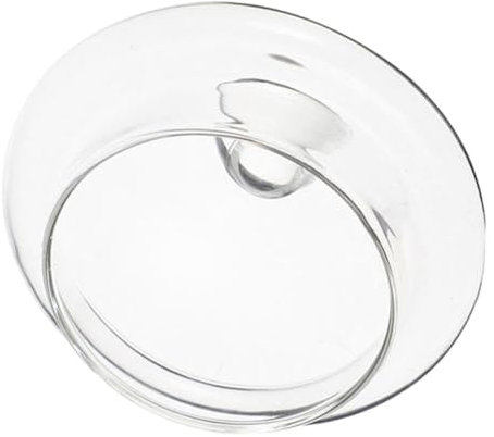 Generisch Ersatzdeckel für Hitzebeständigem Glas Klarer Teekannendeckel Dekoratives Zubehör für Teekannen Passgenau für Verschiedene Teekannenmodelle Robust und Langlebig