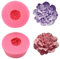 Silikonformen Blumen 2 Stück Nelkenblütenform Silikonform Fondant Torte Dekoration Gips Leimform Rosa