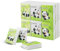 Pocket Facial Tissue - Travel Size Bulk Pack, Pattern Packs, Mini Cute Disposable Handkerchief for Outing, Wedding, Party Favors - 3 Ply, 8 Sheets (27 Pack) (Panda)
