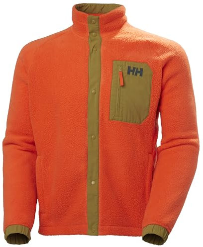 Helly-Hansen Pile Snap Panorama Uomo, 147 Pomodoro Ciliegio, Medium