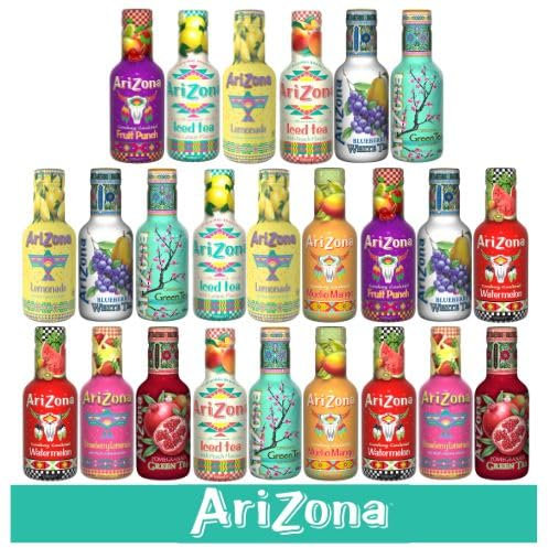 Arizona Tea Mix 24 Bundle from Random flavours by Serendib | Delicious Still Fruity Drink, No Artificial Flavours, No Artificial Preservatives