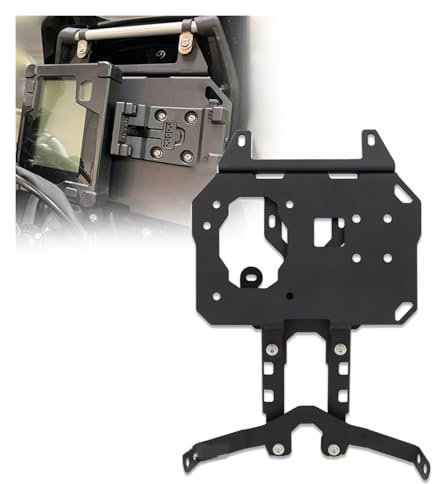 Ohocean Soporte De Navegación GPS para Motocicleta para Y&amaha para TENERE 700 T700 T7 2019-2021 Extensor De Pantalla TFT Extensor Multimedia para Motocicleta Soporte De Navegación Placa GPS