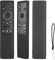 Schutzhülle für Fernbedienung aus Silikon, kompatibel mit Samsung Smart QLED LED TV BN59-01311B BN59-01358B BN59-01363B BN59-01363L BN59-01350B Fernbedienung Stoßfeste Schutzhülle mit Schwarz und