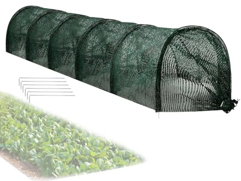 Malla para Huertos Elevados | Malla De Cobertura para Plantas con De Jardín,Túnel De Cultivo con para Tomates Pepinos Fresas Chile Y Hortalizas