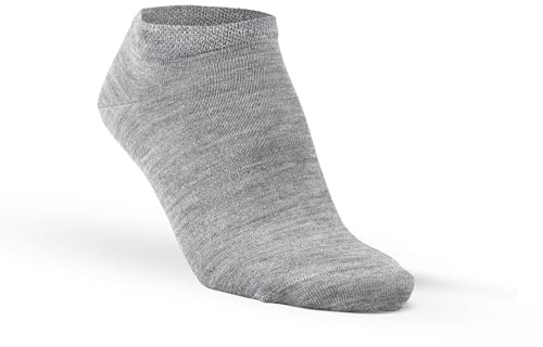 Fellhof Alpaka Sneaker Socken Low-Cut Damen Herren Größe 35-38, 39-42, 43-46