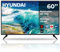 Hyundai Smart TV LED 60 HTV6000UV 4k Ultra HD DVBT2-S2 G Negro VIDAA U6 Mando con Acceso a Apps Hotel