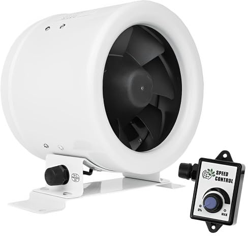 Rohrventilator Dalap MF 150 mit EC Motor und Drehzahlregler