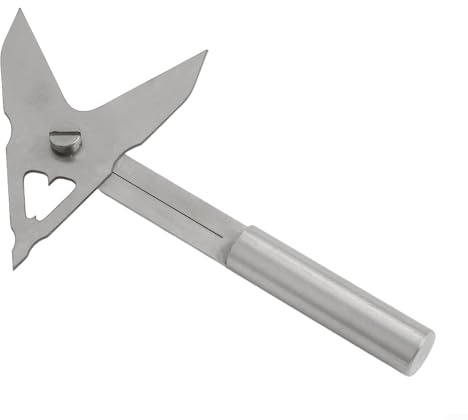 Opatiny 304 Stainless Steel Centering Device, Drilling & Milling Machine Center Finder For 10-120mm Pipes, Multipurpose Measuring Claws For Metal Plastic Plates Leveling(Leveler)