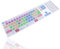 MMDW Premiere Pro CC Shortcuts Hotkey-Tastaturabdeckung aus Silikon für iMac G6 MB110LL/B MB110LL/A A1243 Tastatur mit Ziffernblock (US und EU Version)