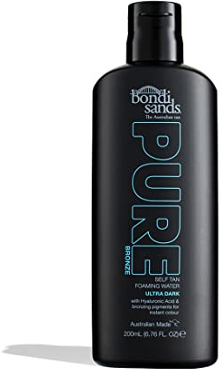Bondi Sands Pure Bronze Ultra Dark Self Tan Foaming Water - 200mL